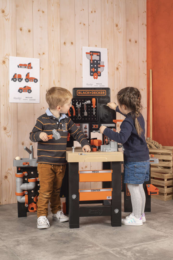 Smoby Werkbank Black + Decker Mega Center